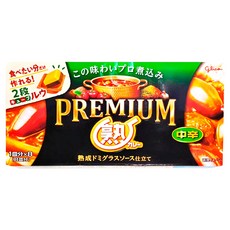 glico 格力高 Premium咖哩 中辛, 160g, 1盒