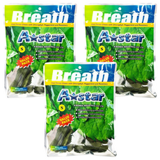 A star 多效雙頭潔牙骨, 幫助牙齒骨骼發育成長, 深層清潔口腔, 促進腸胃健康, 240g, 3包