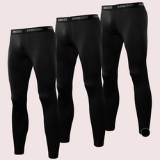 ARMEDES 男女通用發熱刷毛內搭褲 AR-23 3件組