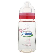 Baby dream 奶瓶 第3階段(9~24個月) 隨機出貨, 隨機出貨(粉色/紫色/藍色), 320毫升, 1組