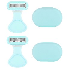 full of fun 女性用除毛刀 薄荷, 2個, 1入