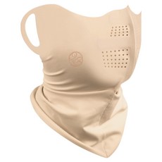 MODELO Cosmetics 女性專用皮膚科研發抗UV高爾夫自行車登山面罩, 1個, 米色