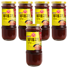 OTTOGI 不倒翁 含有水果的烤豬肉調味料, 245g, 5個