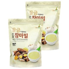 자연의 울금이 들어간 건강 참마밀, 1.3kg, 2개