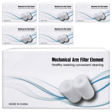 WIDE VIEW 1080度萬向黃銅機械臂濾心 五入組 高2.64cm 陶瓷濾芯, 無香, 6盒