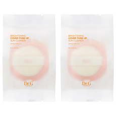 닥터지 브라이트닝 커버 톤업 선 쿠션 리필 SPF50+ PA++++, 15g, 2개