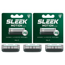 DORCO 多可樂客 Slick Motion 刮鬍刀片, 2個, 3入