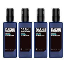 다슈 맨즈 아쿠아 딥 워터풀 올인원 로션, 153ml, 4개