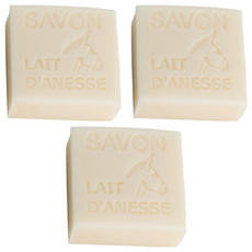 Jollyard 潔麗雅緻皂大師 普羅旺斯驢奶手工皂 - 含 橄欖油 椰子油 葡萄籽油, 100g, 3個