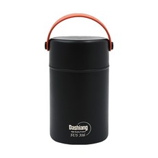 Dashiang 316真空食物罐 黑, 1L, 1個
