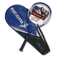 Regail 網球回彈球專用球拍 成人用, 藍色, 單品