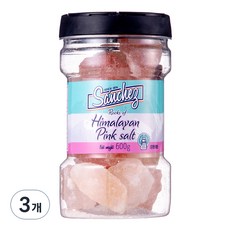 Sanchez 喜馬拉雅粉紅鹽研磨罐, 600g, 3個