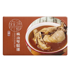 鮮覺 古早味麻油雙腿雞, 500g, 1盒