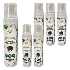 清潔大師 安全帽乾洗慕斯, 220ml, 6瓶