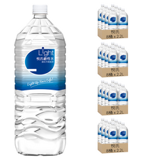 悅氏 Light 鹼性水 弱鹼性pH7.5~9.0, 2.2L, 32桶