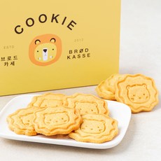 브로드카세 레몬 사자 쿠키, 180g, 1개입, 1개