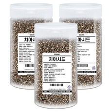 고미네 치아시드 용기, 550g, 3개