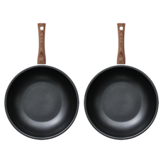 퀸센스 플렉스 IH 궁중팬, 28cm, 2개