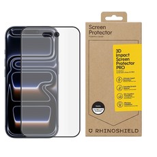 RHINOSHIELD 犀牛盾 壯撞貼 PRO 手機 螢幕保護貼 iPhone 16 Pro/17/17 Pro 霧面黑 1個