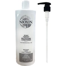 NIOXIN 耐奧森 甦活護髮乳 1號 附按壓頭, 1L, 1入