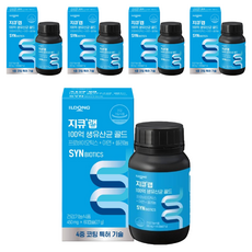 지큐랩 100억 생유산균 골드 450mg, 60정, 5개