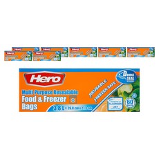 헤로지퍼백, 대(L), 60개입, 8개