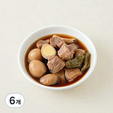 더반찬 밥도둑 한돈 모둠 장조림, 250g, 6개