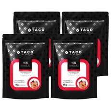 타코 석류 아이스티 파우치, 1kg, 1개입, 4개, 1kg