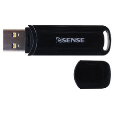ESENSE 逸盛 USB 3.0 SD / T-FLASH 讀卡機 5.7 x 2.6 x 0.8cm 8g, C22, 黑色, 1個