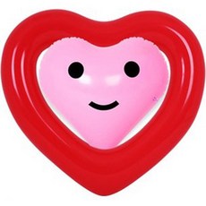 SUNNYWATER 可愛造型充氣泳圈組, 紅色 粉色