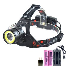 TX Tanox 特林 XML-L2 USB雙光源旋轉變焦USB充電頭燈, 1個