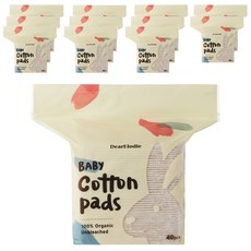 디어엘로디 유기농 무표백 건티슈 40매 230gsm, 24매