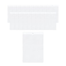 Heemang A3 硬質文件袋 直式, 20個, 透明