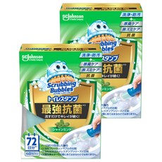 SC Johnson 莊臣 最強抗菌馬桶清潔凝膠 薄荷, 38g, 2盒