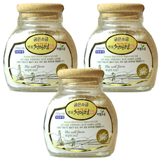 朱元鹽田 蘊含夏日陽光 名品天日鹽 粗鹽, 200g, 3個