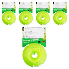 Scotch 甜甜圈造型隱形膠帶台, 蜜瓜, 5個