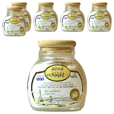 더솔트팜 여름햇살담은 명품천일염 굵은소금, 200g, 6개