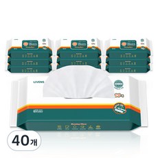 LIVENS 濕拖清潔布 30片, 40個