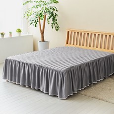류금숙 라인 프릴 롱 침대커버