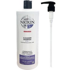NIOXIN 耐奧森 染燙受損專用護理洗髮露 5號, 1L, 1入