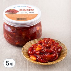 세모수 오징어젓, 400g, 5개