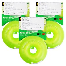 Scotch 甜甜圈造型隱形膠帶台, 蜜瓜, 3個