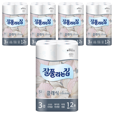 all'swell 加厚款三層捲筒衛生紙, 27M 12捲, 5袋