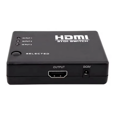 Alanview HDMI 三進一出切換器 FHD 1080P 附遙控器 DK303, 1組
