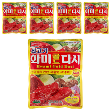 화미 화미골드다시 조미료, 1kg, 5개