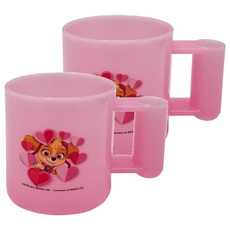 PAW PATROL 汪汪隊立大功 可愛牙刷杯, 2個, 粉色