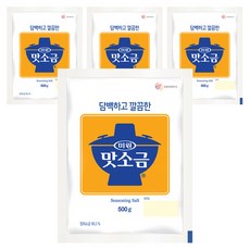 미원 맛소금, 500g, 4개