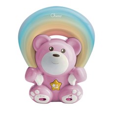 chicco 浪漫投射彩虹熊, 粉紅色