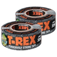 美國 T-REX 超強力防水全天候管道膠帶 48mm x 27m, 2個