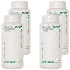 INNISFREE 綠茶玻尿酸保濕調理乳, 170ml, 4瓶